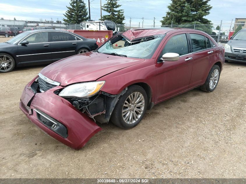 2012 Chrysler 200 Limited VIN: 1C3CCBCG6CN244188 Lot: 30039848