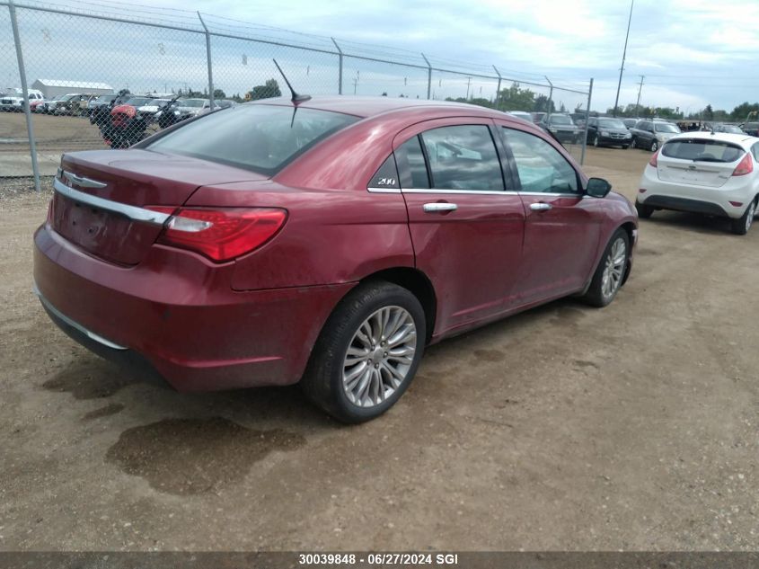 2012 Chrysler 200 Limited VIN: 1C3CCBCG6CN244188 Lot: 30039848