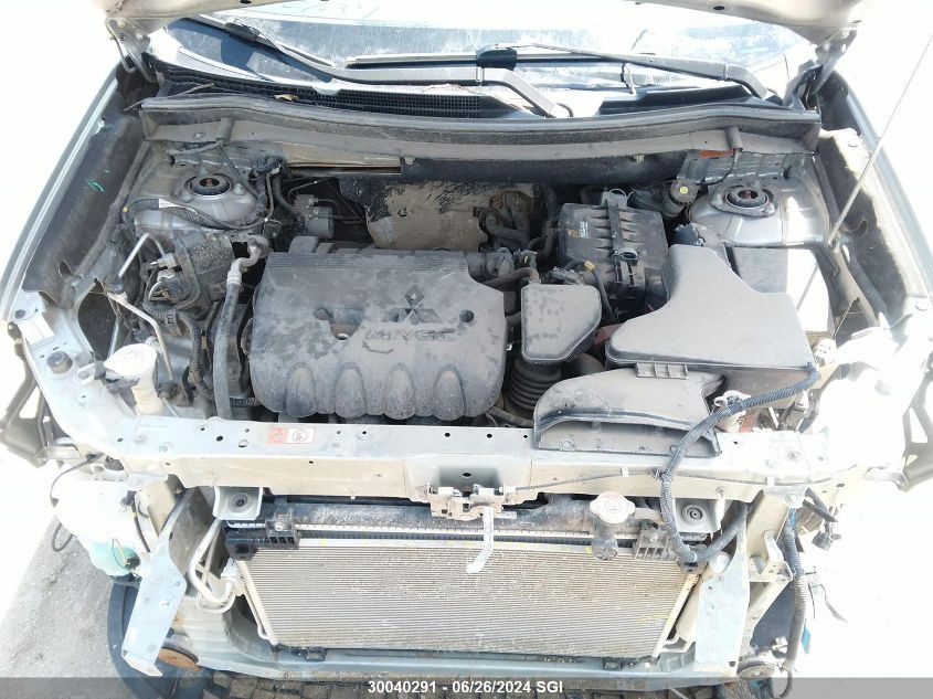 2019 Mitsubishi Outlander Es VIN: JA4AZ2A32KZ605354 Lot: 30040291