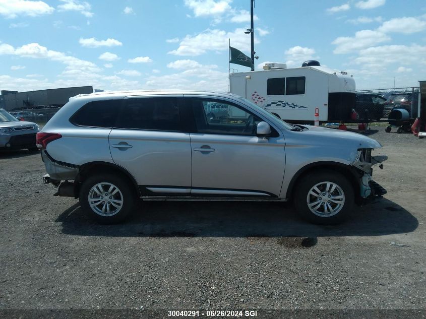 2019 Mitsubishi Outlander Es VIN: JA4AZ2A32KZ605354 Lot: 30040291