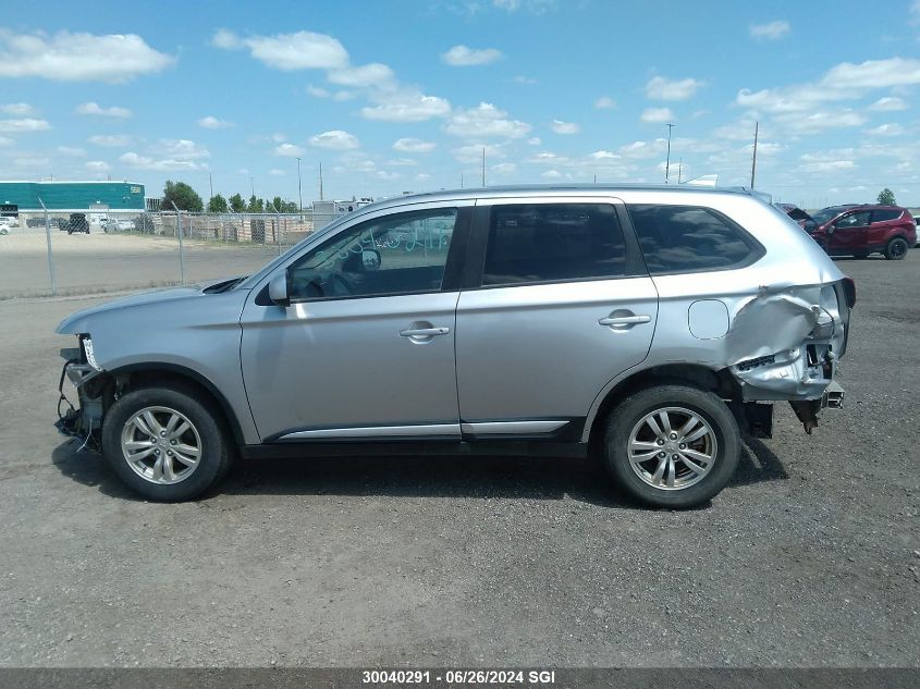 2019 Mitsubishi Outlander Es VIN: JA4AZ2A32KZ605354 Lot: 30040291