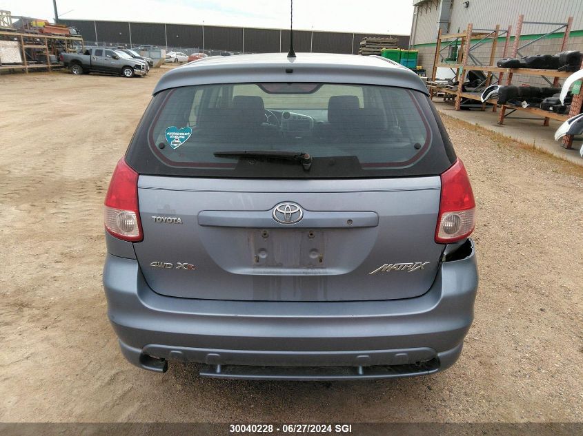 2004 Toyota Corolla Matrix Xr VIN: 2T1LR32E24C829418 Lot: 30040228