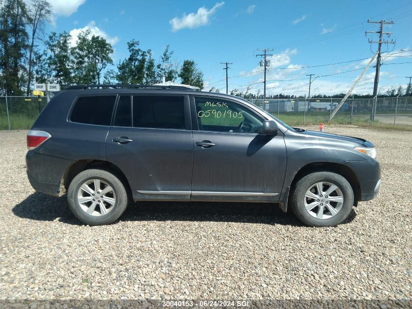 2012 Toyota Highlander Se VIN: 5TDBK3EH4CS113907 Lot: 30040153