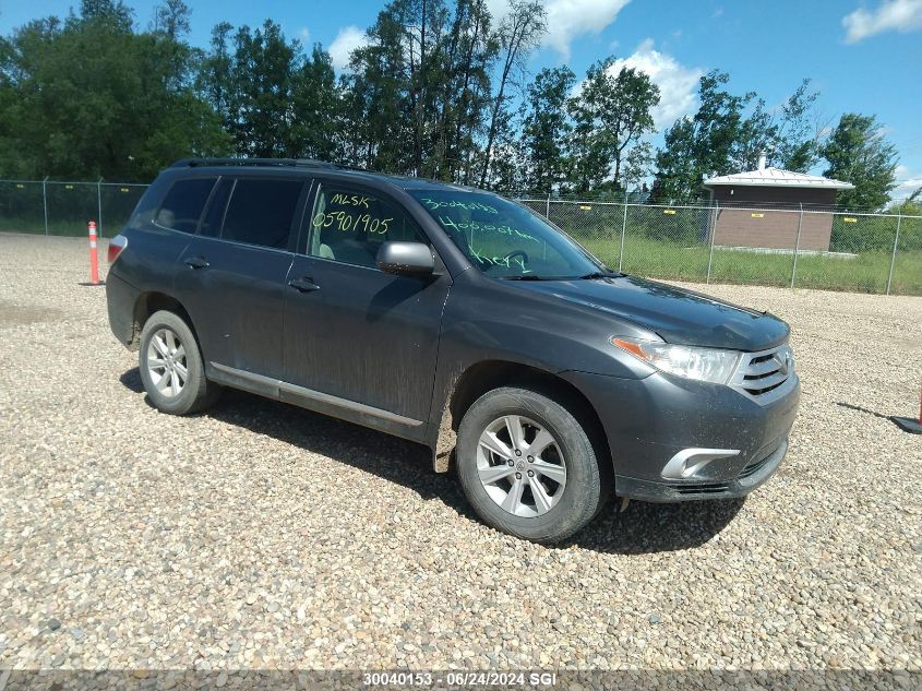 2012 Toyota Highlander Se VIN: 5TDBK3EH4CS113907 Lot: 30040153