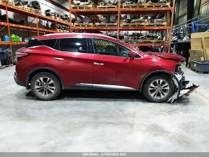 2017 Nissan Murano S/Sl/Sv/Platinum VIN: 5N1AZ2MHXHN158846 Lot: 30039082