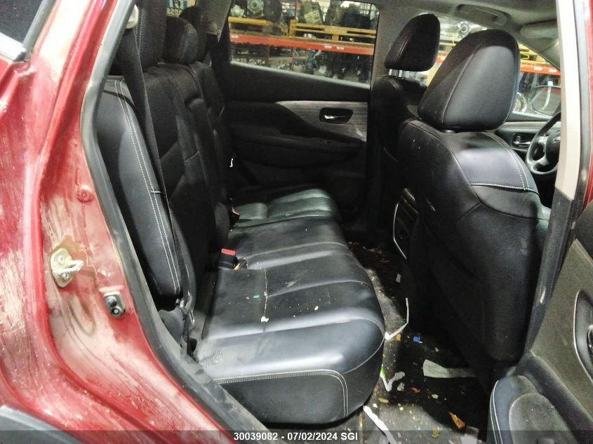 2017 Nissan Murano S/Sl/Sv/Platinum VIN: 5N1AZ2MHXHN158846 Lot: 30039082