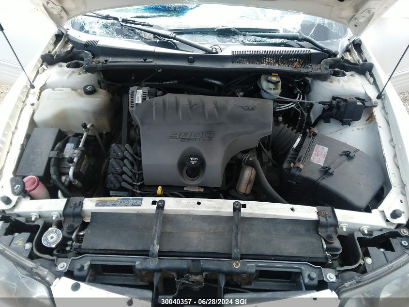 2005 Pontiac Bonneville Se VIN: 1G2HX52K45U226041 Lot: 30040357