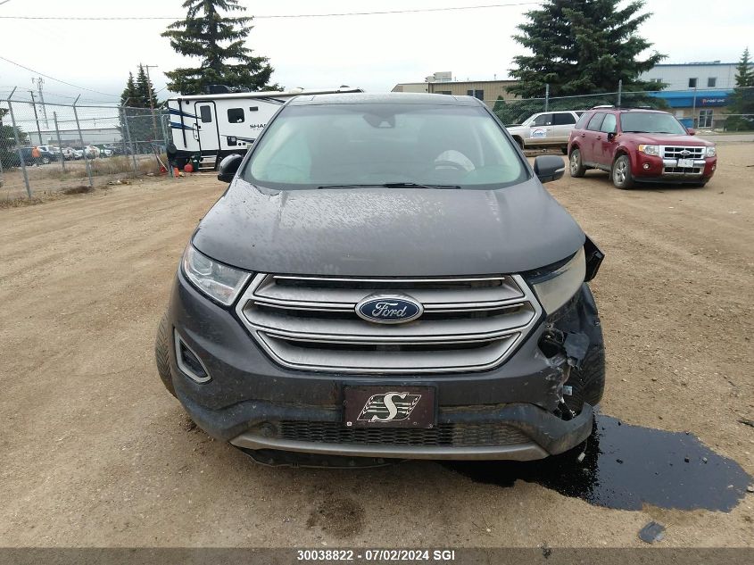 2018 Ford Edge Titanium VIN: 2FMPK4K93JBB96443 Lot: 30038822