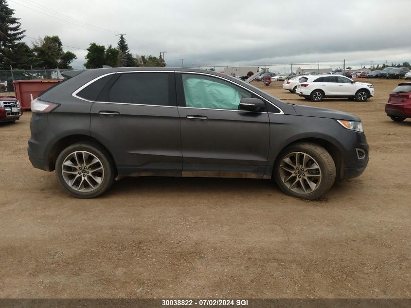 2018 Ford Edge Titanium VIN: 2FMPK4K93JBB96443 Lot: 30038822