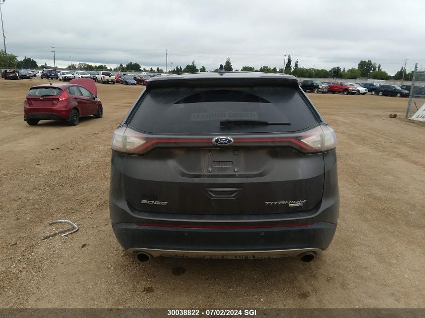 2018 Ford Edge Titanium VIN: 2FMPK4K93JBB96443 Lot: 30038822