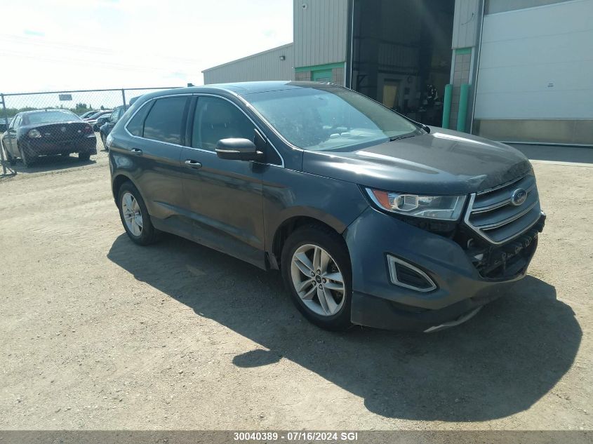 2015 Ford Edge Sel VIN: 2FMTK4J99FBB57721 Lot: 30040389