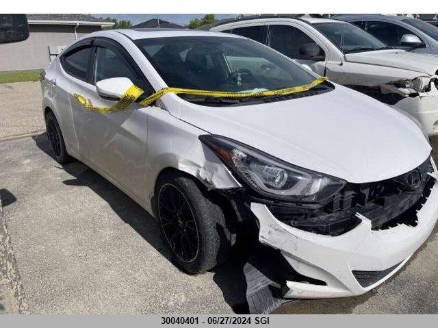 2014 Hyundai Elantra Se/Sport/Limited VIN: KMHDH4AH2EU073646 Lot: 30040401