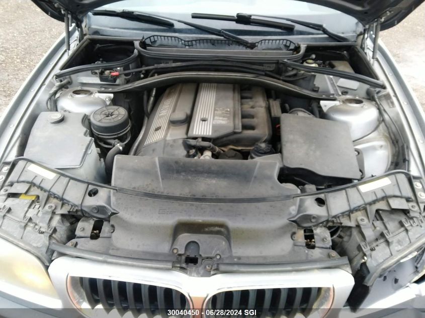 2004 BMW X3 2.5I VIN: WBXPA73474WB20454 Lot: 30040450