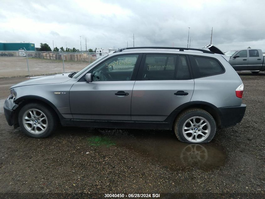 2004 BMW X3 2.5I VIN: WBXPA73474WB20454 Lot: 30040450