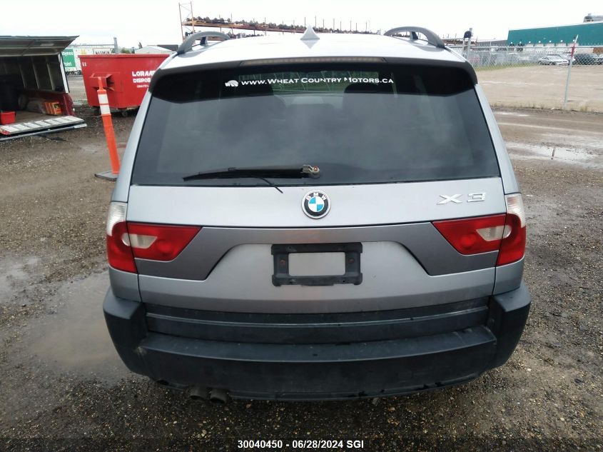 2004 BMW X3 2.5I VIN: WBXPA73474WB20454 Lot: 30040450