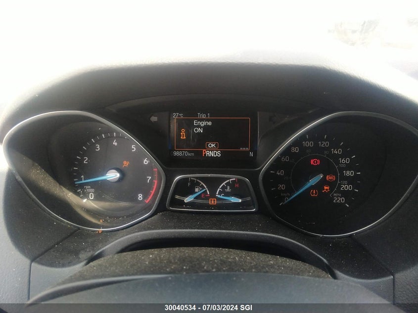 2015 Ford Focus Se VIN: 1FADP3K26FL331840 Lot: 30040534