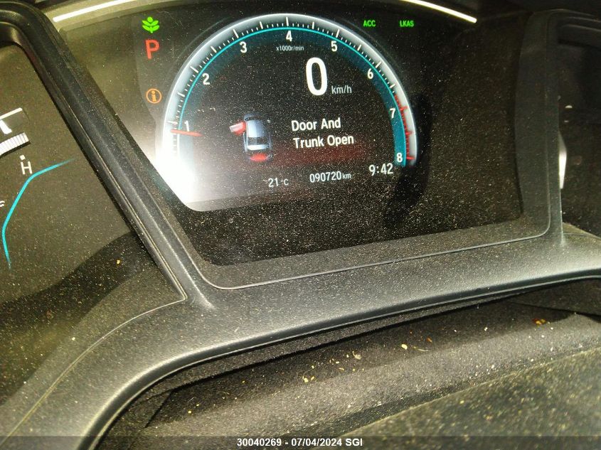 2018 Honda Civic Lx VIN: 2HGFC2F65JH019084 Lot: 30040269