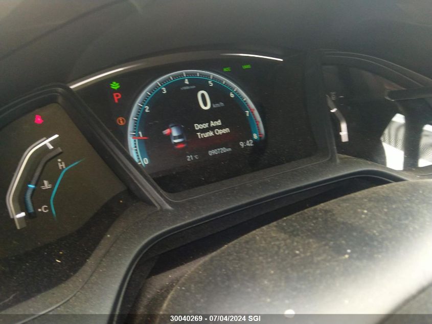 2018 Honda Civic Lx VIN: 2HGFC2F65JH019084 Lot: 30040269