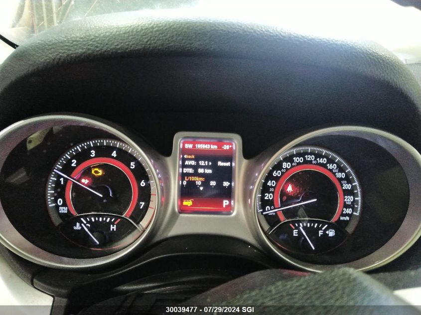 2013 Dodge Journey R/T VIN: 3C4PDDFG6DT589742 Lot: 30039477