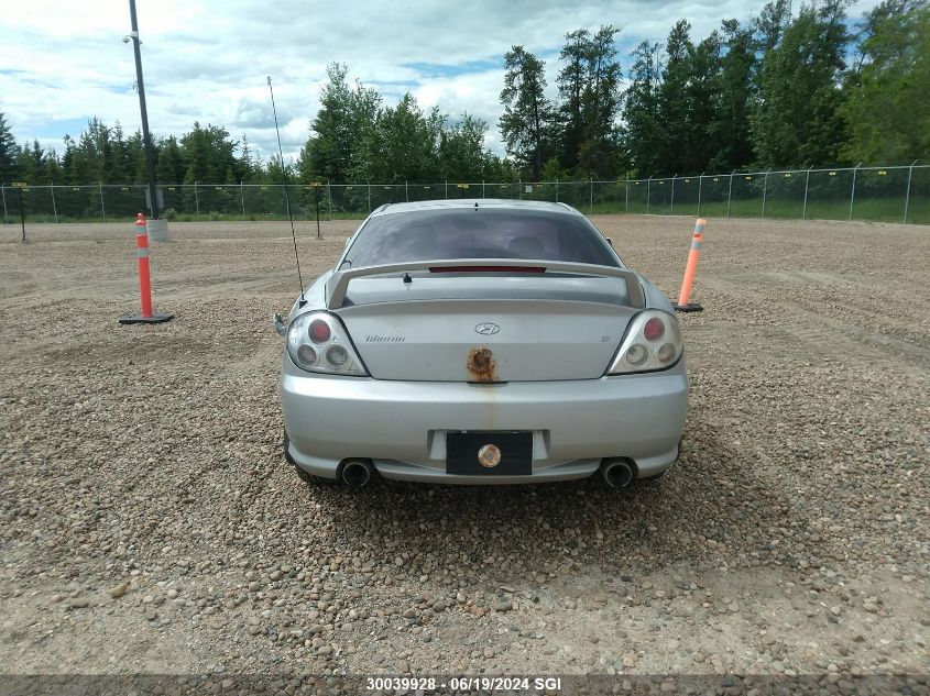 2003 Hyundai Tiburon Se VIN: KMHHN65D53U058052 Lot: 30039928
