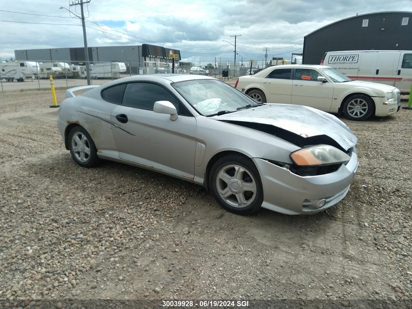 2003 Hyundai Tiburon Se VIN: KMHHN65D53U058052 Lot: 30039928