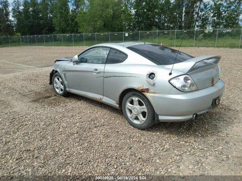 2003 Hyundai Tiburon Se VIN: KMHHN65D53U058052 Lot: 30039928