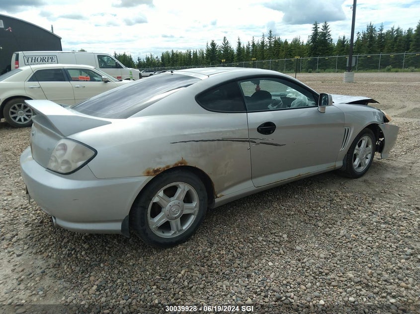 2003 Hyundai Tiburon Se VIN: KMHHN65D53U058052 Lot: 30039928
