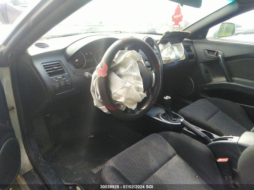 2003 Hyundai Tiburon Se VIN: KMHHN65D53U058052 Lot: 30039928