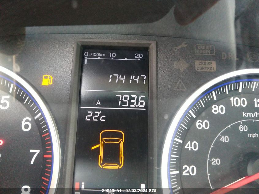 2009 Honda Cr-V Exl VIN: 5J6RE487X9L804054 Lot: 30040551