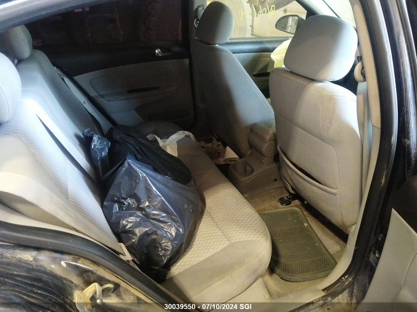 2008 Chevrolet Cobalt Lt VIN: 1G1AL58F387298105 Lot: 30039550