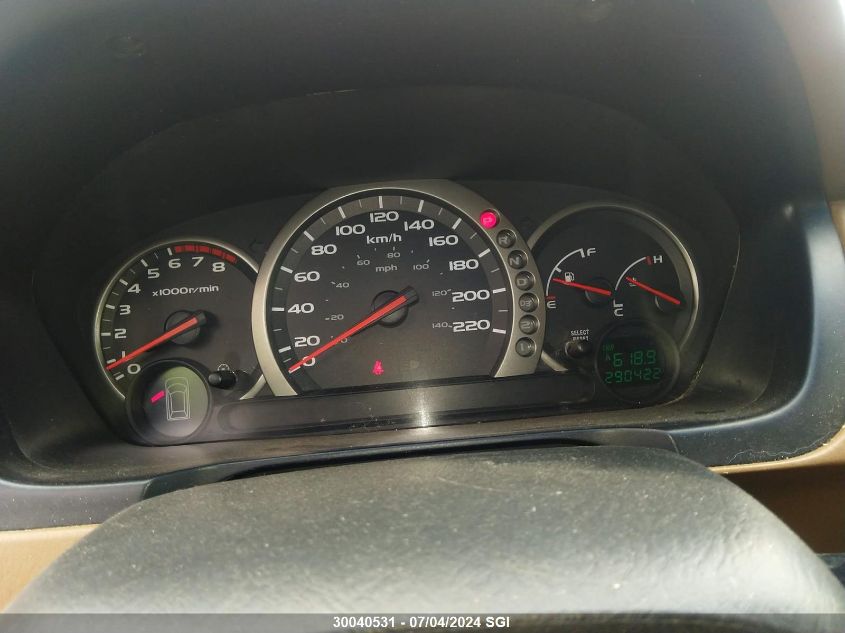 2003 Honda Pilot Exl VIN: 2HKYF18543H007774 Lot: 30040531