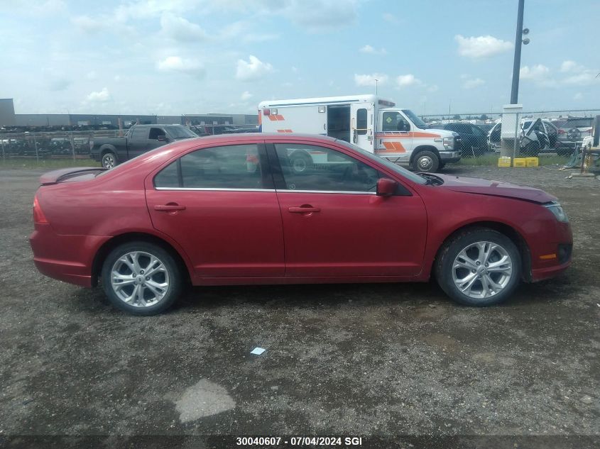 2012 Ford Fusion Se VIN: 3FAHP0HA0CR422954 Lot: 30040607