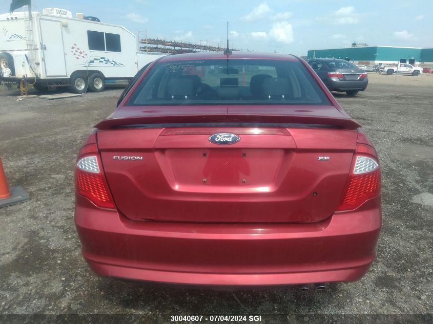 2012 Ford Fusion Se VIN: 3FAHP0HA0CR422954 Lot: 30040607