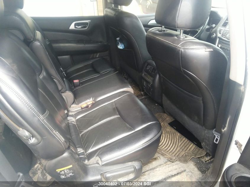 2018 Nissan Pathfinder S/Sv/Sl/Platinum VIN: 5N1DR2MM4JC616683 Lot: 30040402