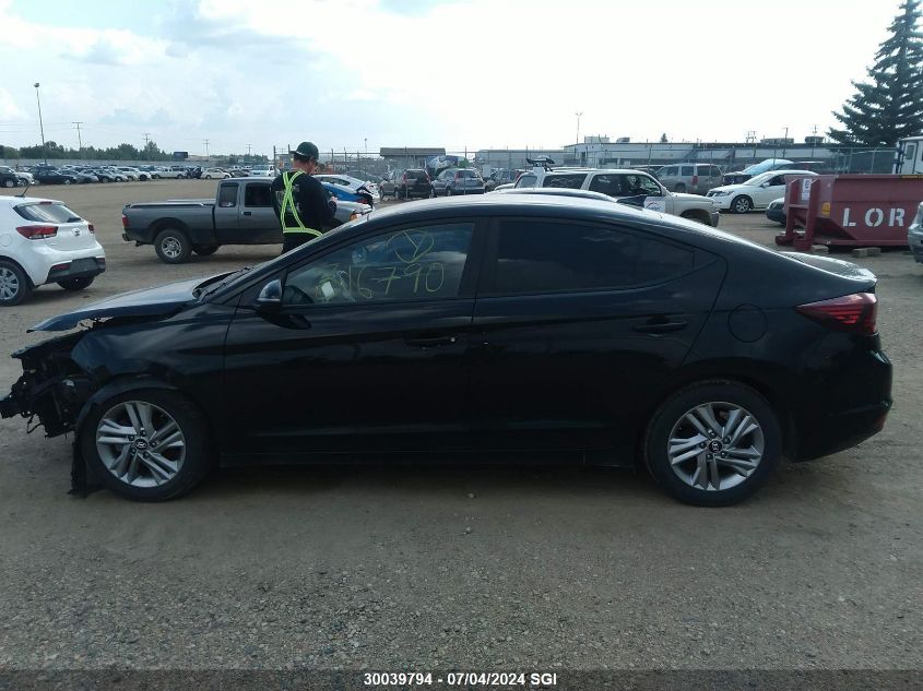 2019 Hyundai Elantra Sel/Value/Limited VIN: KMHD84LF1KU816790 Lot: 30039794