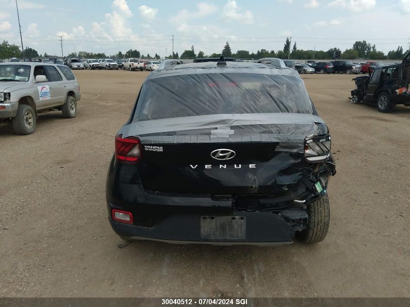 2022 Hyundai Venue Sel/Limited VIN: KMHRC8A36NU148400 Lot: 30040512