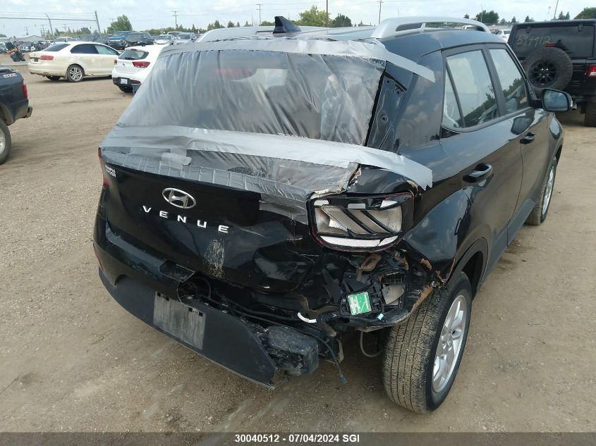 2022 Hyundai Venue Sel/Limited VIN: KMHRC8A36NU148400 Lot: 30040512