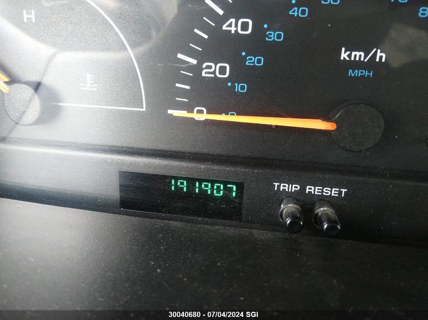 1997 Dodge Caravan Se VIN: 2B4GP4539VR343839 Lot: 30040680