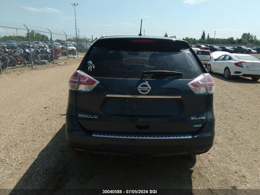 2014 Nissan Rogue S/Sl/Sv VIN: 5N1AT2MV4EC820466 Lot: 30040588