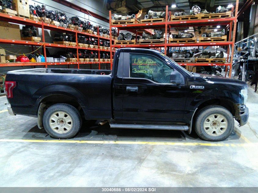 2016 Ford F150 VIN: 1FTMF1CFXGFA74152 Lot: 30040686