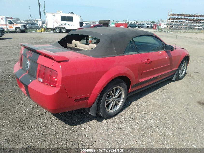 2005 Ford Mustang VIN: 1ZVFT84N355195704 Lot: 30040689