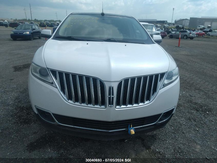 2012 Lincoln Mkx VIN: 2LMDJ8JK2CBL04835 Lot: 30040693