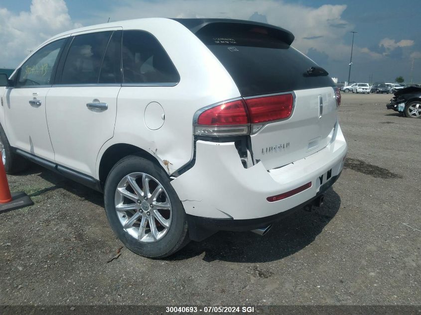 2012 Lincoln Mkx VIN: 2LMDJ8JK2CBL04835 Lot: 30040693