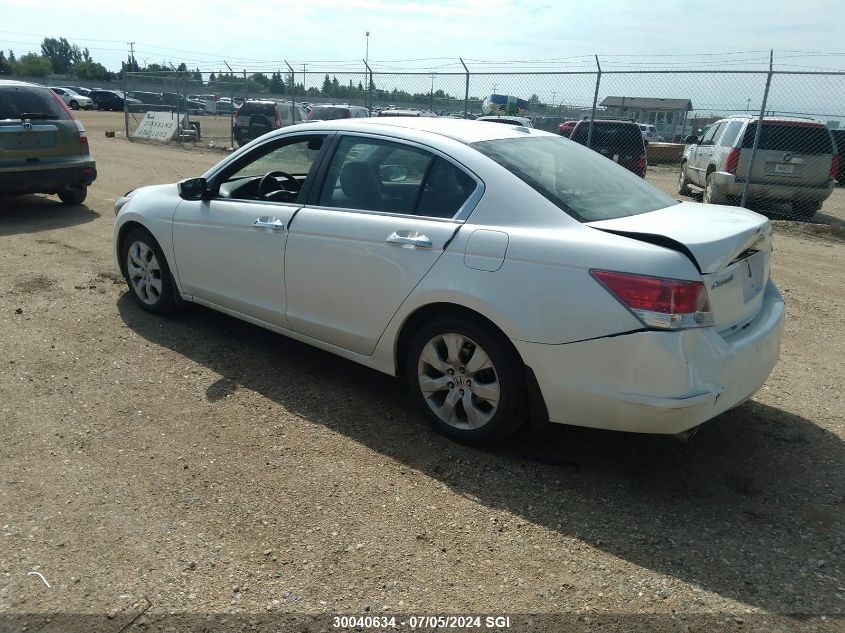 2008 Honda Accord Exl VIN: 1HGCP36868A801904 Lot: 30040634