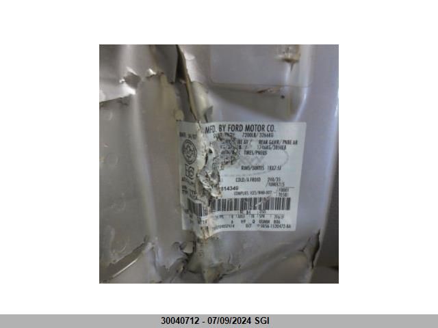 2007 Ford F150 VIN: 1FTPX14V07FB14349 Lot: 30040712