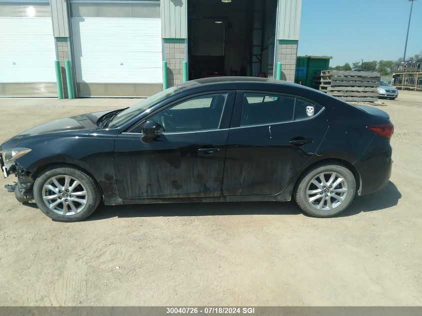 2014 Mazda 3 Touring VIN: JM1BM1V78E1109073 Lot: 30040726