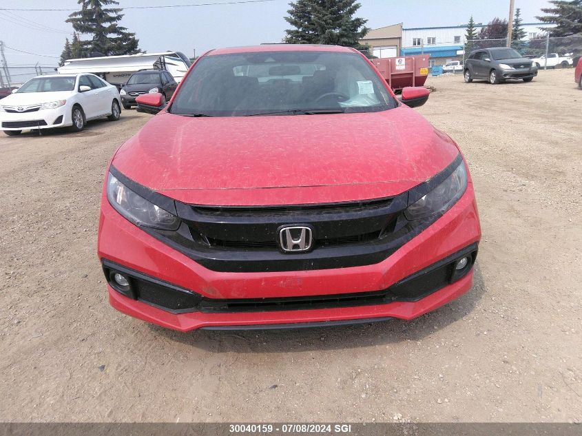 2020 Honda Civic Sport VIN: 2HGFC2F81LH017790 Lot: 30040159