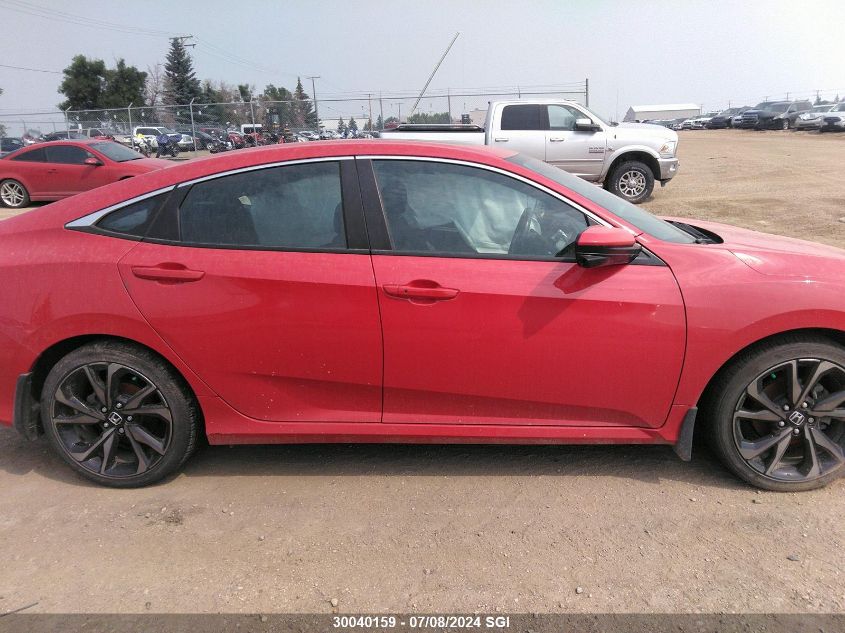 2020 Honda Civic Sport VIN: 2HGFC2F81LH017790 Lot: 30040159