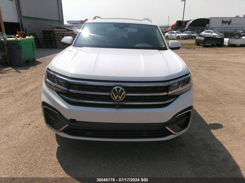 2022 Volkswagen Atlas Sel Premium R-Line VIN: 1V2FR2CA8NC520872 Lot: 30040778