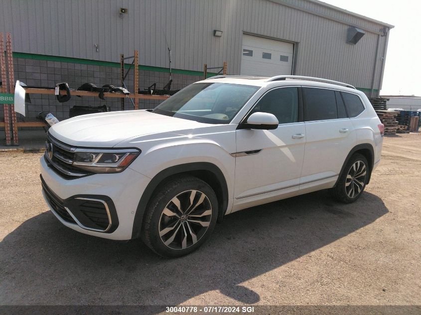 2022 Volkswagen Atlas Sel Premium R-Line VIN: 1V2FR2CA8NC520872 Lot: 30040778